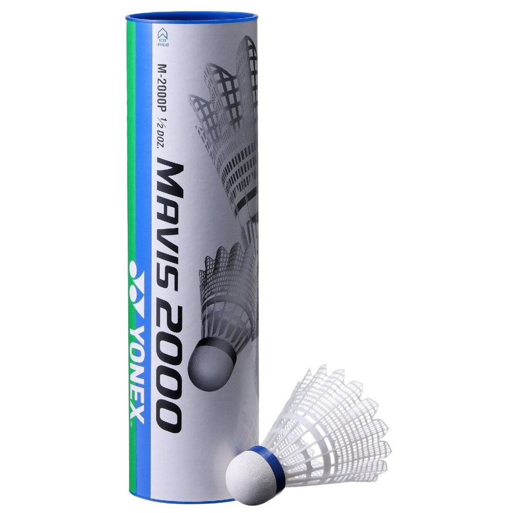 Yonex Mavis 2000 Nylon Shuttlecocks (White Medium Speed)