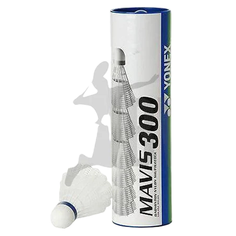 Yonex Mavis 300 Nylon Shuttlecocks (White Medium Speed)