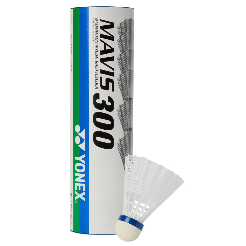 Yonex Mavis 300 Nylon Shuttlecocks (White Slow Speed)