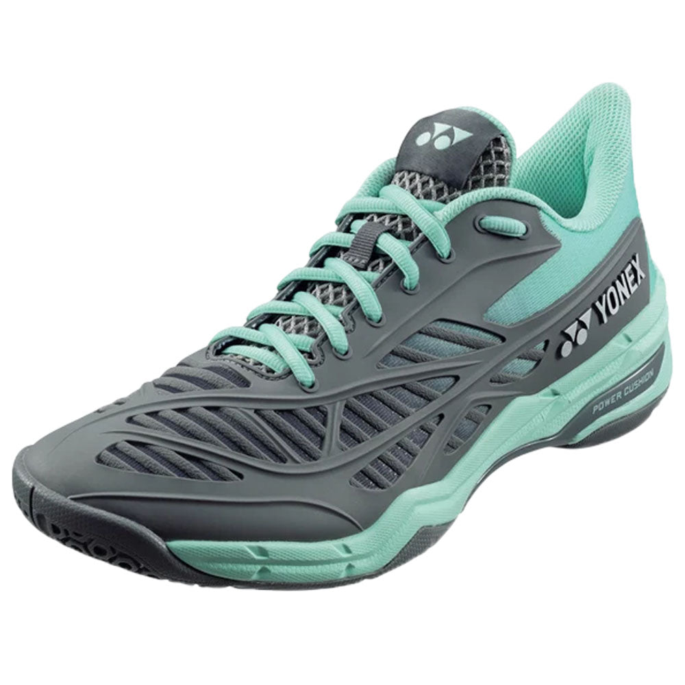 Yonex Power Cushion Cascade Drive Unisex Badminton Court Shoe (Gray/Pale Green)