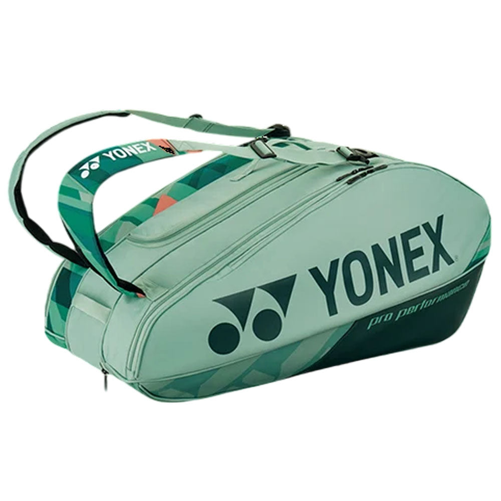 Yonex Pro Badminton/Tennis Bag (9-Racket) Olive Green