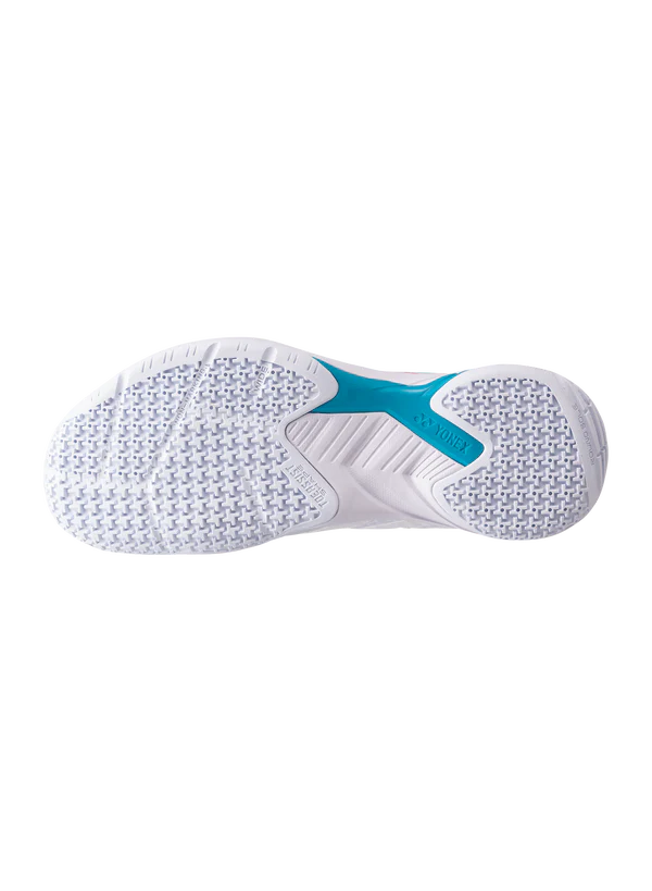 Yonex PC Cascade Accel (Wide) White / Sky Blue Badminton Court Shoes - 2025