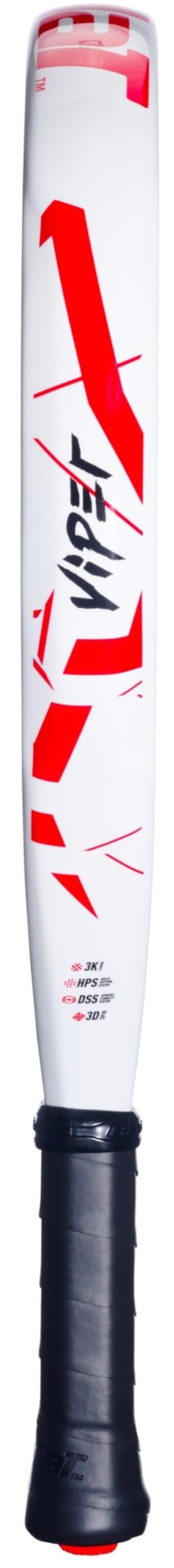 Babolat Technical Viper Juan Lebron Padel Racket (White/Red)