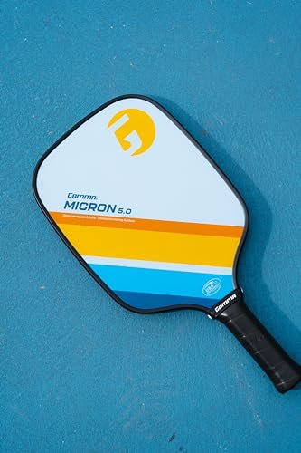 GAMMA Pickleball Paddles, Quantum Series, Micron 5.0, Neutron 5.0, Voltage 5.0, Atomic 5.0, USAPA Approved, Graphite Pickleball Paddle, Polypropylene Core, Honeycomb Grip, Great Feel, More Control