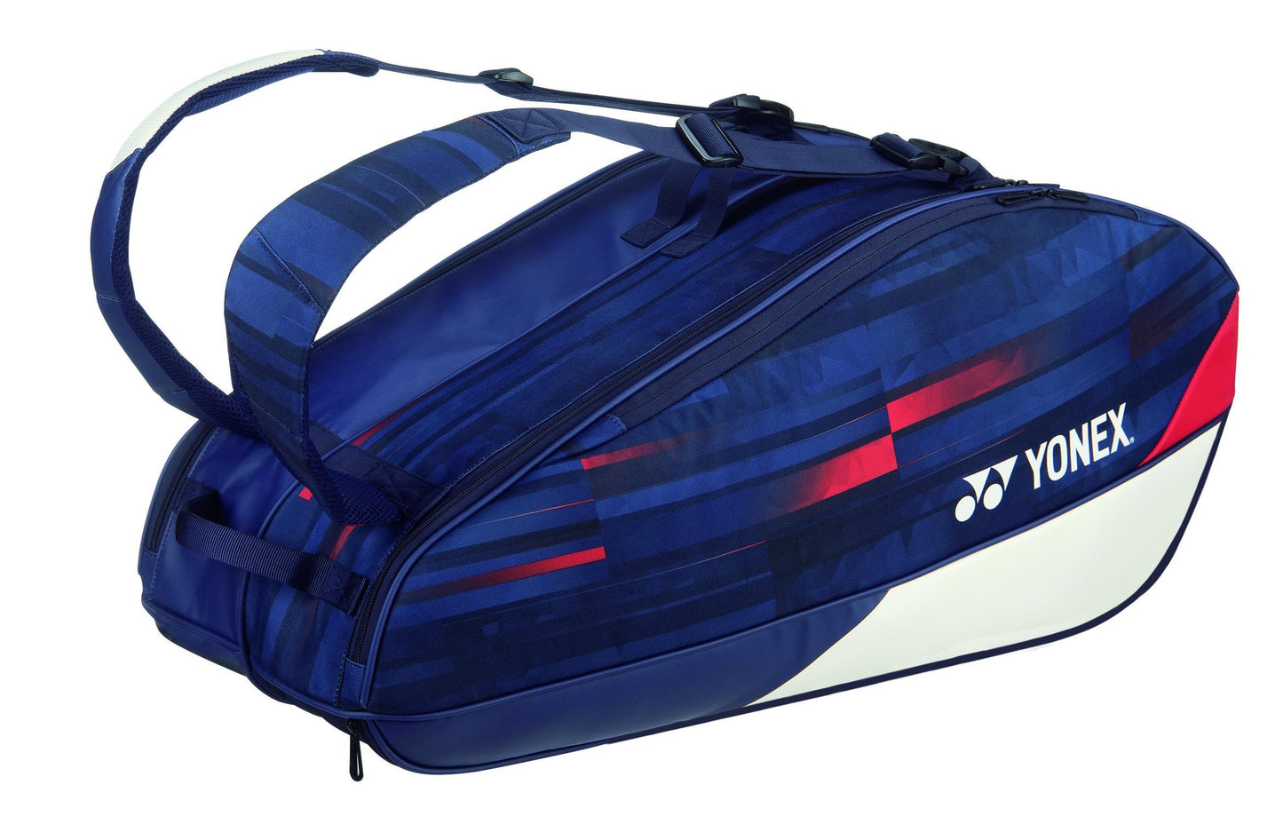 YONEX Limited Pro Racquet Bag (6 PCS) White/Navy/Red
