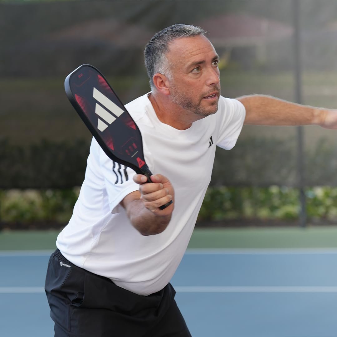Adidas RX 44 Pickleball Paddle -Fiberglass Surface-Classic Multilayer Construction-HD Polypropylene Honeycomb Core-Features Spinblade Grit-Designed for Intermediate to Advanced Players-USAPA Approved