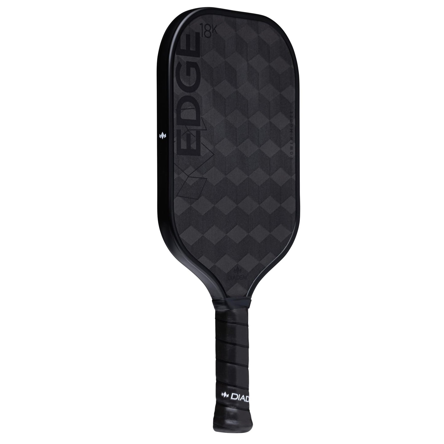 Diadem Edge 18K Power Pickleball Paddle USAPA Approved | 18K Carbon Fiber Face for Spin & Control | 16mm Control Paddle, Limited Edition (Black)