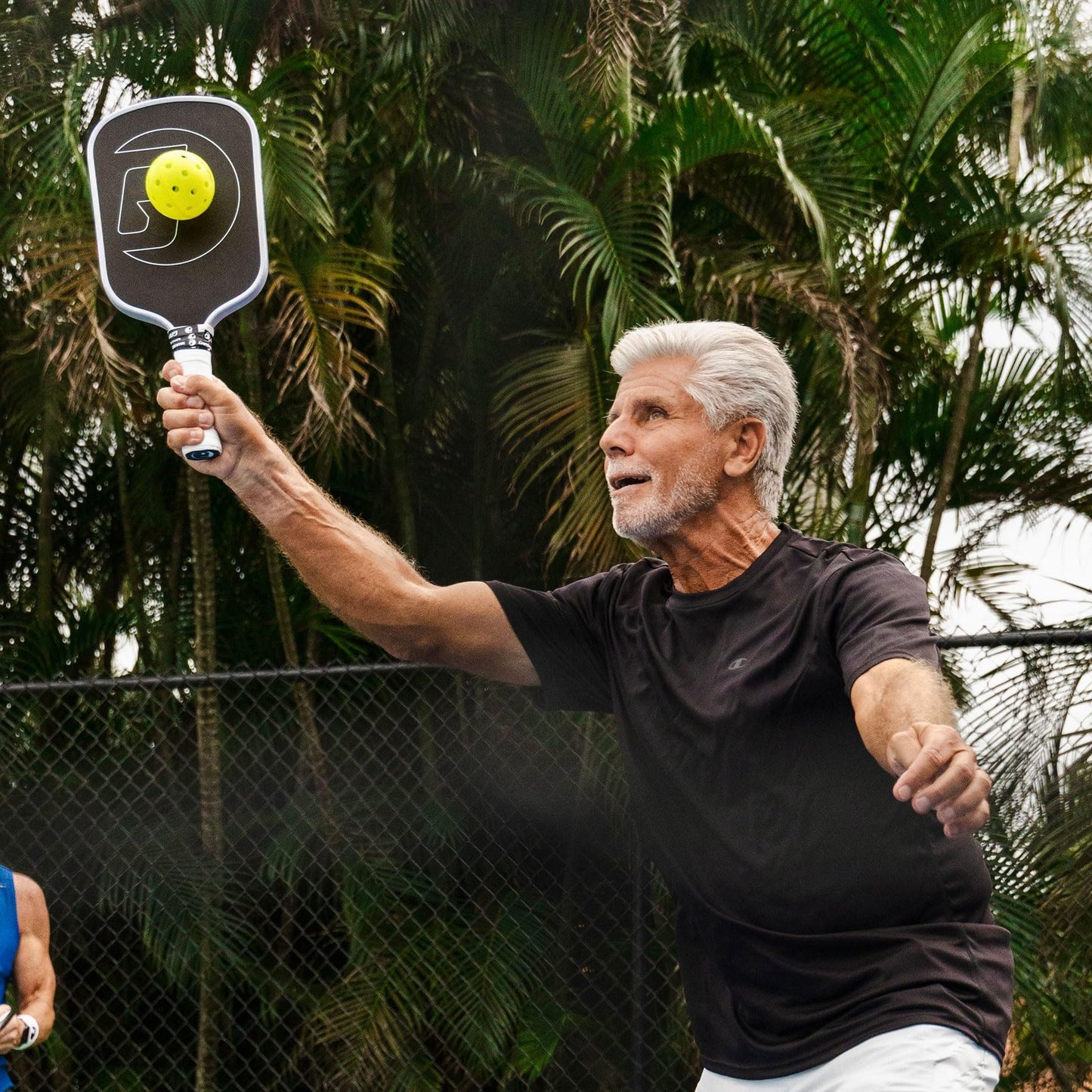GAMMA Obsidian Carbon Fiber Pickleball Paddle, 10mm, 13mm, and 16mm Core Options, Comfortable Molded Foam Handle, and Customizable Handle Weight System