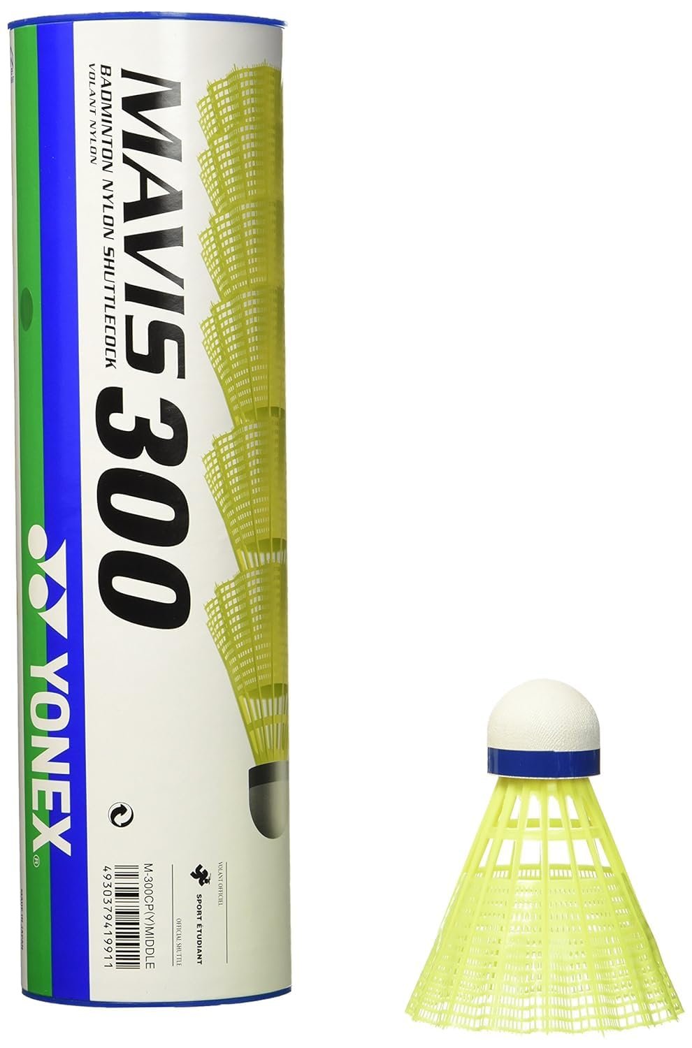 YONEX Mavis 300 Shuttles Tube of 6