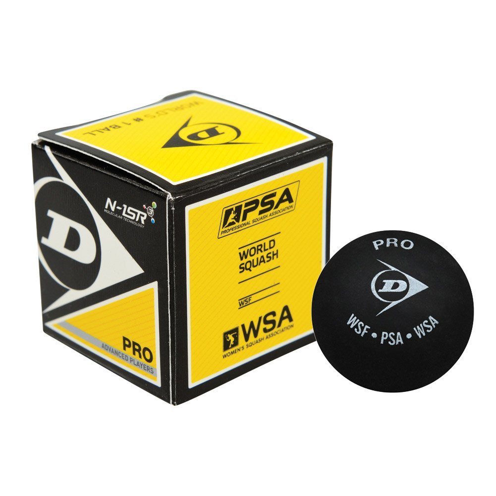 Dunlop Sports Pro XX High Altitude Squash Balls, Single Green Dot, Box of 12