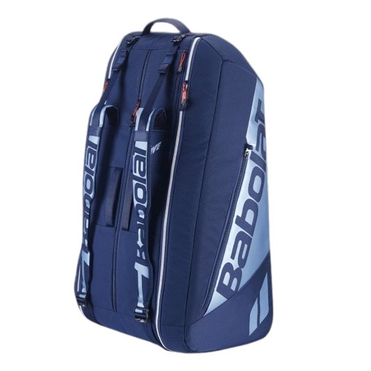 Babolat Pure Drive Racquet Holder 12-Pack 11th Gen Tennis Bag (Navy Blue)