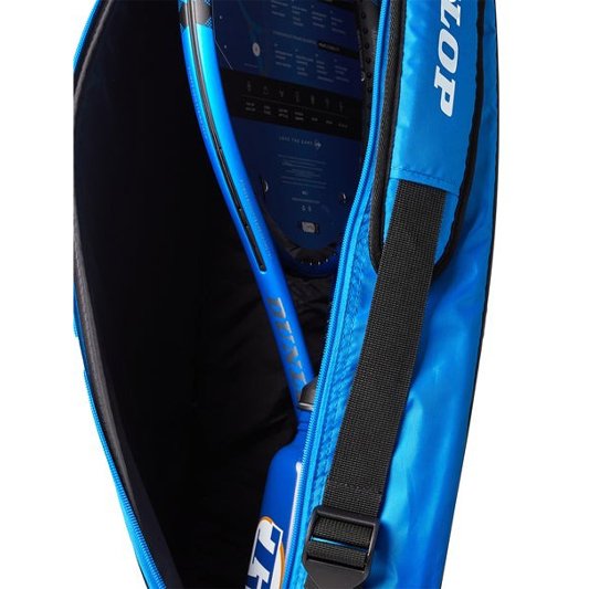 Dunlop Sports FX Club 3-Racket Bag, Black/Blue