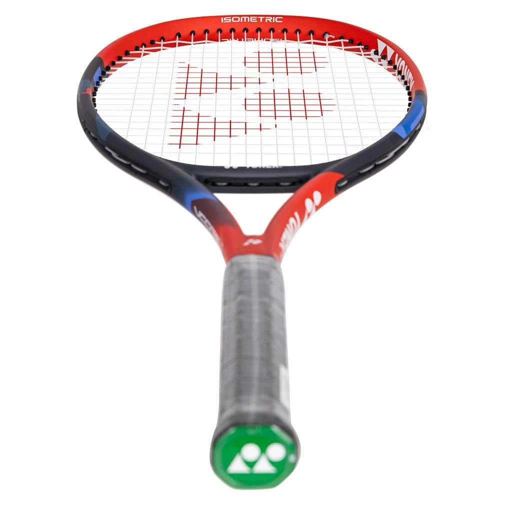 YONEX 2023 Vcore Ace Pre Strung Tennis Racquet, Scarlet