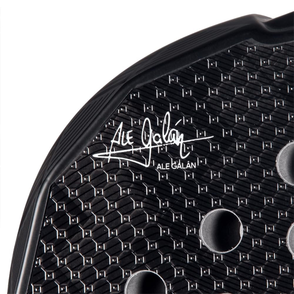 adidas Metalbone 3.4 Racket Ale Galán - Black, Diamond Shape, EVA Soft Performance Foam, aluminized Carbon 16K