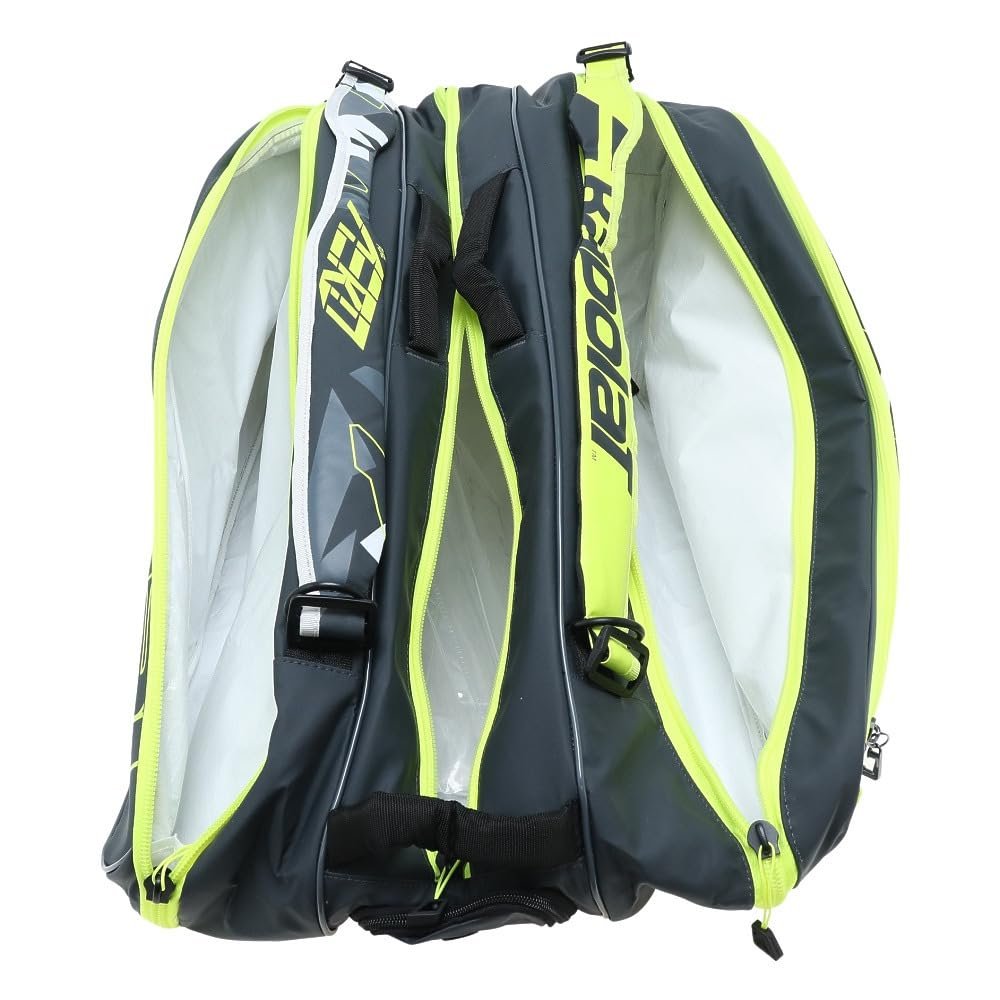 Babolat Pure Aero RHx12 Tennis Bag Grey and Yellow