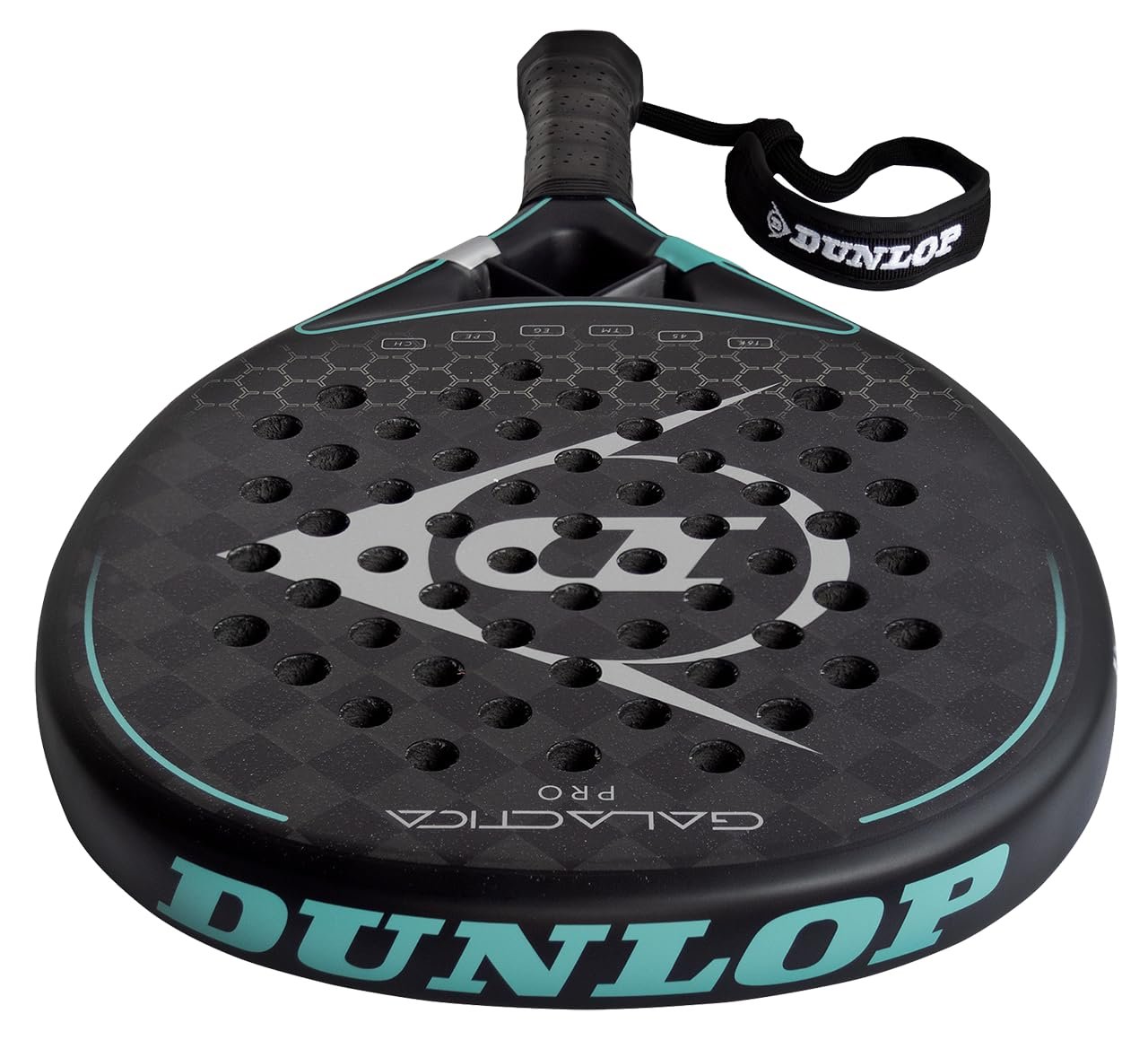 Dunlop Sports Galactica Pro Padel Racket, Black/Blue V25