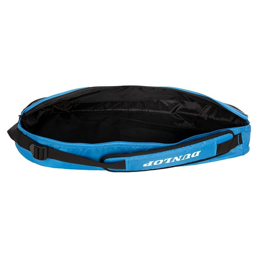 Dunlop Sports FX Club 3-Racket Bag, Black/Blue