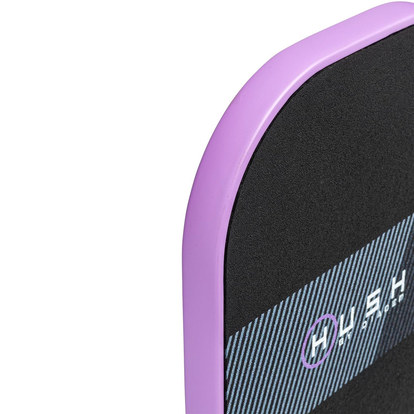 Diadem Hush | Quiet Pickleball Paddle, Double Thermoformed, Carbon Fiber Core, Power, Precision, Anti-Dampening Kraibon Technology (Purple)