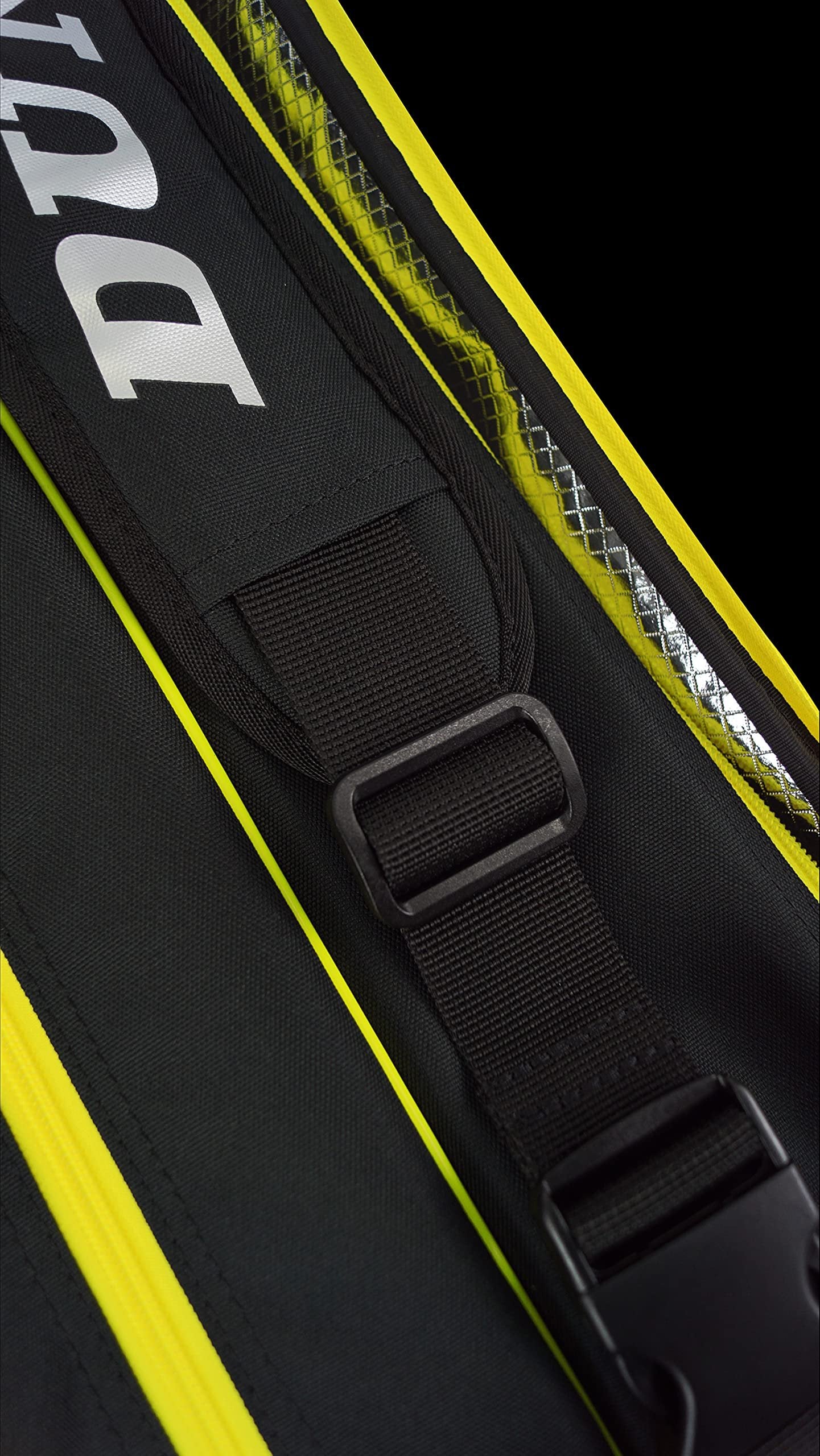 Dunlop Sports Paletero Elite Padel Bag, Black/Yellow