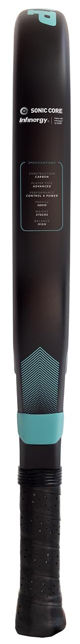 Dunlop Sports Galactica Pro Padel Racket, Black/Blue V25