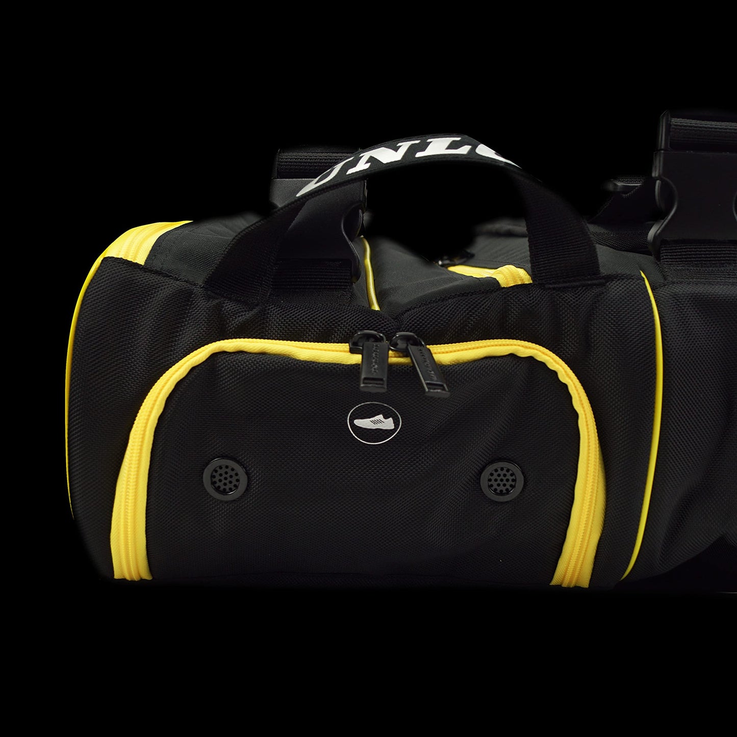 Dunlop Sports Paletero Elite Padel Bag, Black/Yellow