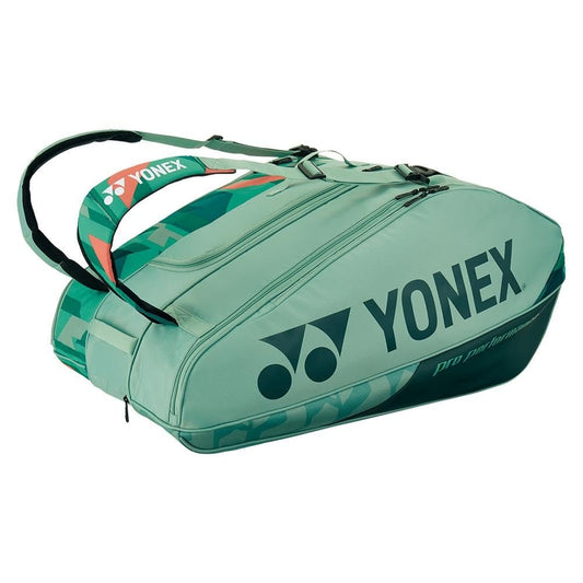 Yonex Pro 12 Pack Wide Racquet Bag Olive Green