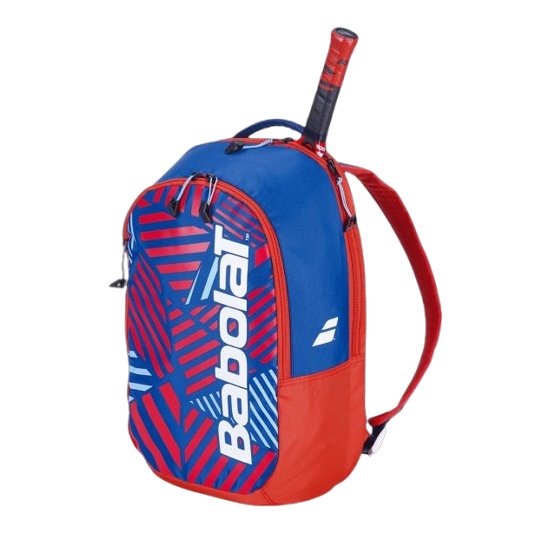Babolat Jr Tennis Backpack (White/Blue/Red)