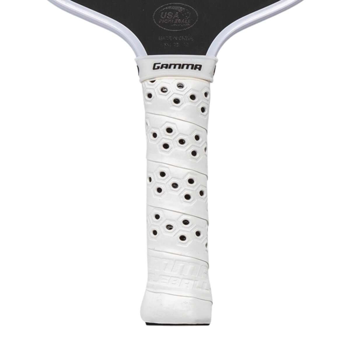 GAMMA Obsidian Carbon Fiber Pickleball Paddle, 10mm, 13mm, and 16mm Core Options, Comfortable Molded Foam Handle, and Customizable Handle Weight System