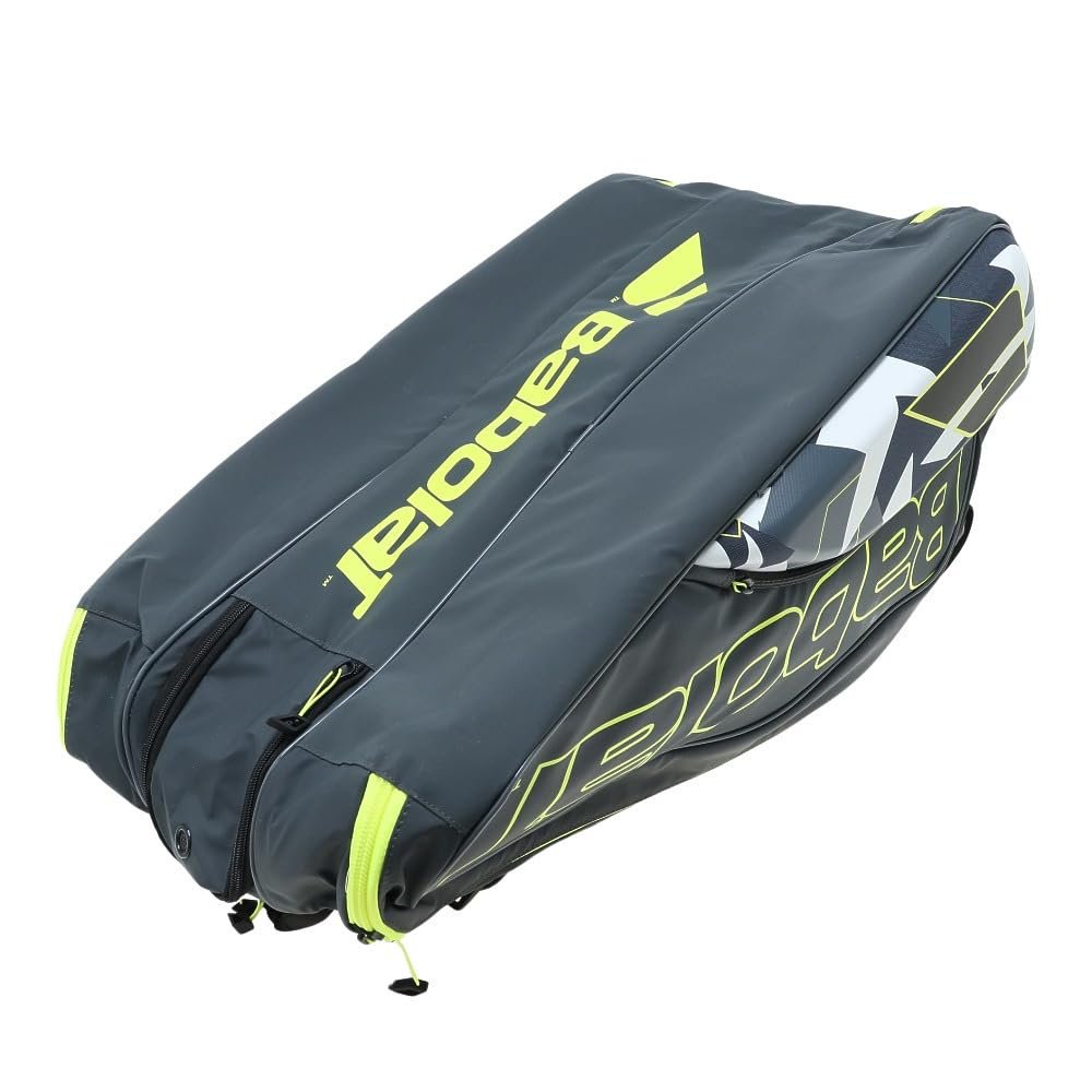 Babolat Pure Aero RHx12 Tennis Bag Grey and Yellow