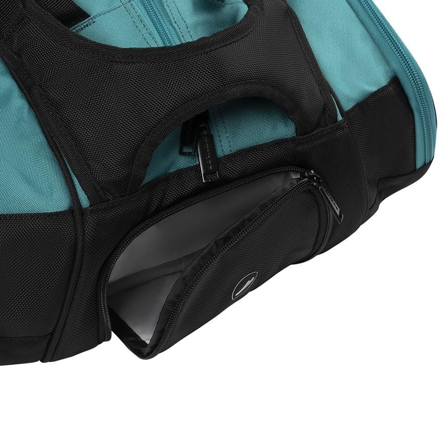 Dunlop SX Performance 12 Racket Thermo Bag, Teal/Black/Yellow