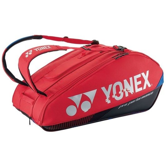 YONEX 9 Pack Bag (Scarlet), Red