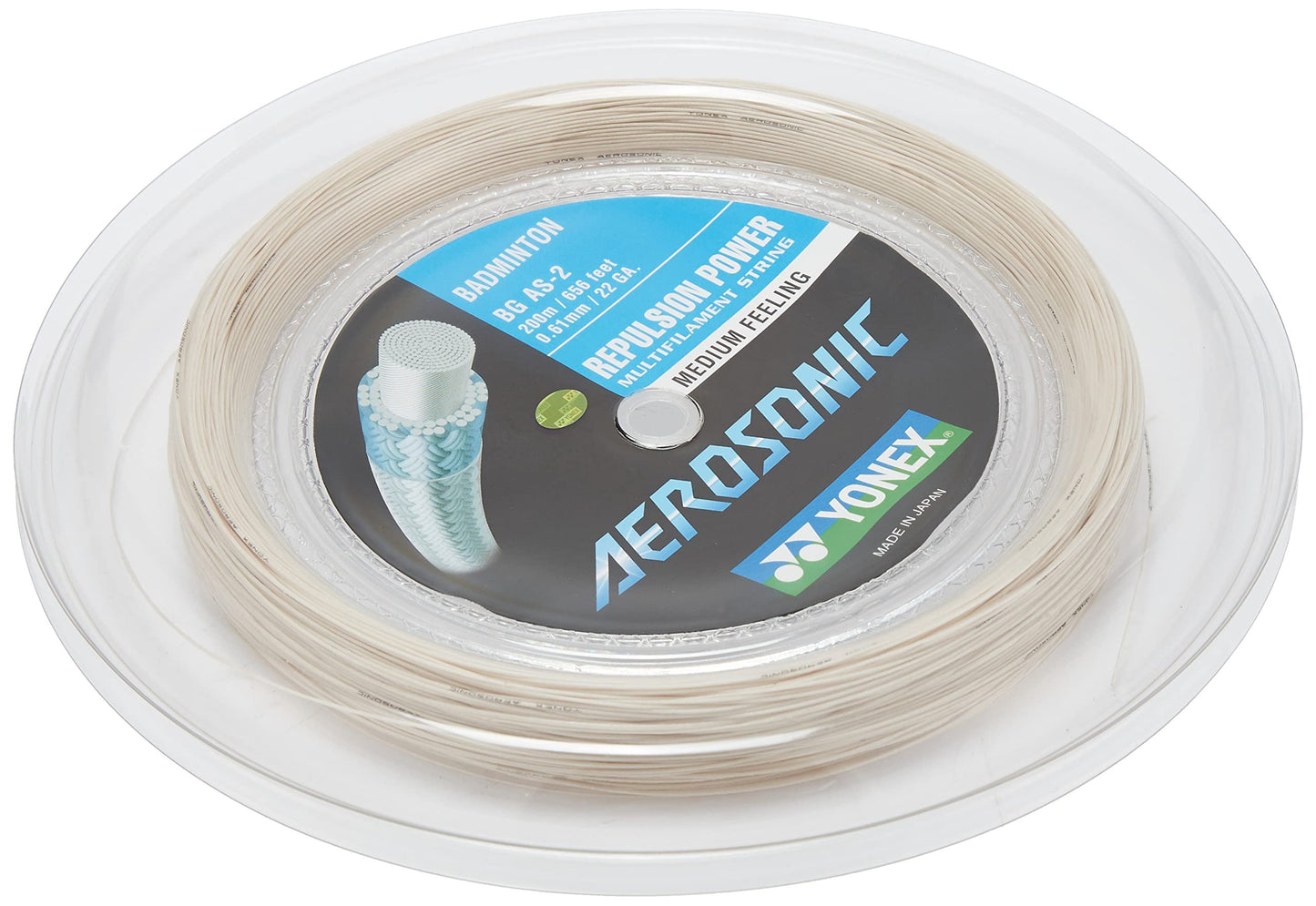 Yonex Aerosonic White Badminton String Reel