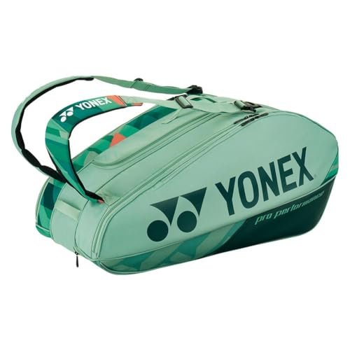 Yonex Pro Racquet Bag 9 Pack, olive green