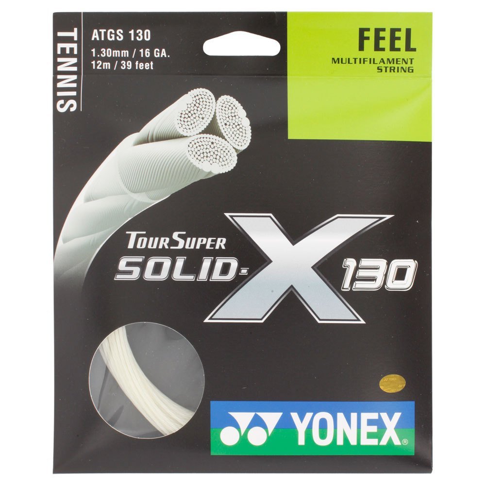 Tour Super Solid X 130 16G Tennis String White