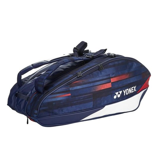 YONEX Limited Pro 9 Pack Racquet Bag (White/Navy/Red)