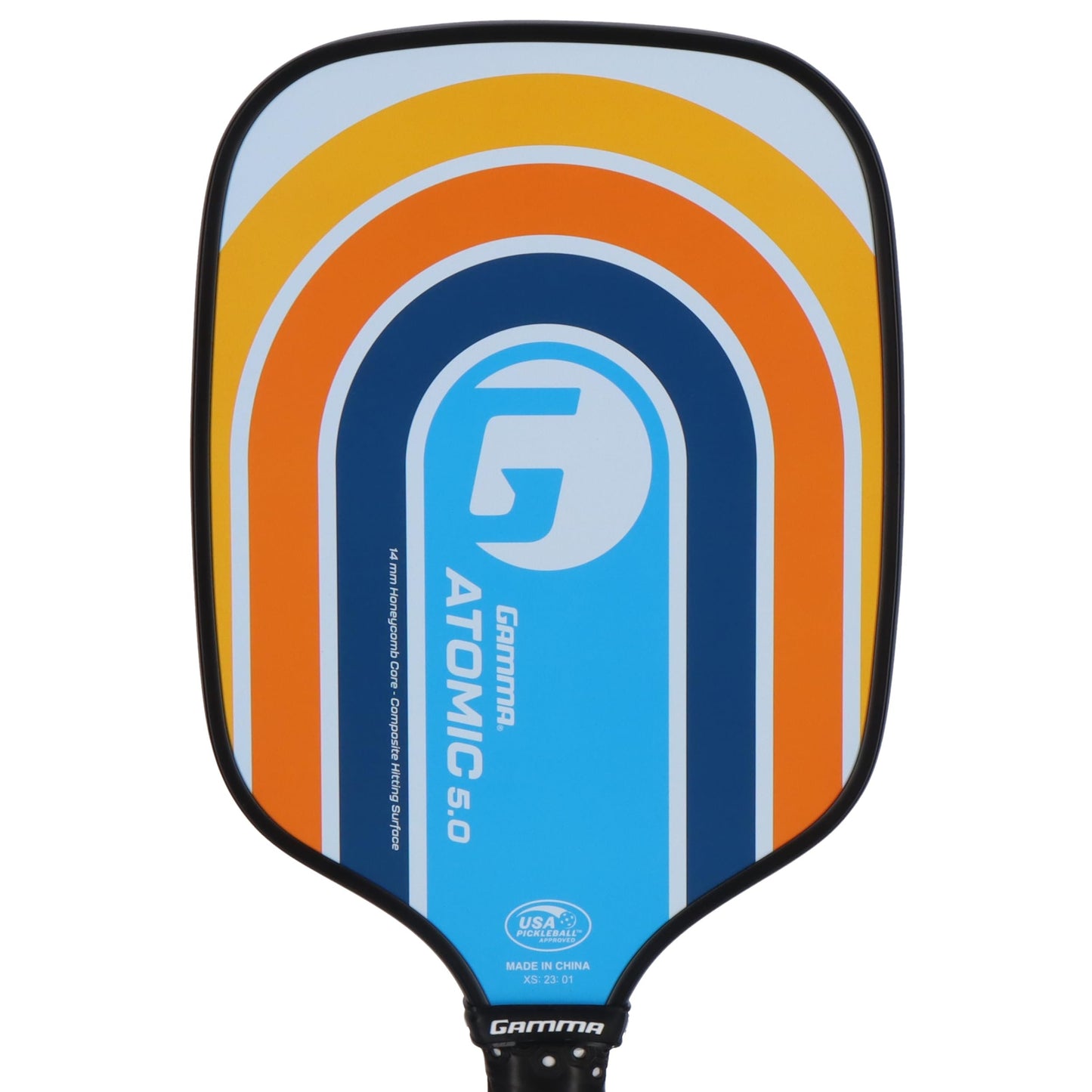 GAMMA Pickleball Paddles, Quantum Series, Micron 5.0, Neutron 5.0, Voltage 5.0, Atomic 5.0, USAPA Approved, Graphite Pickleball Paddle, Polypropylene Core, Honeycomb Grip, Great Feel, More Control