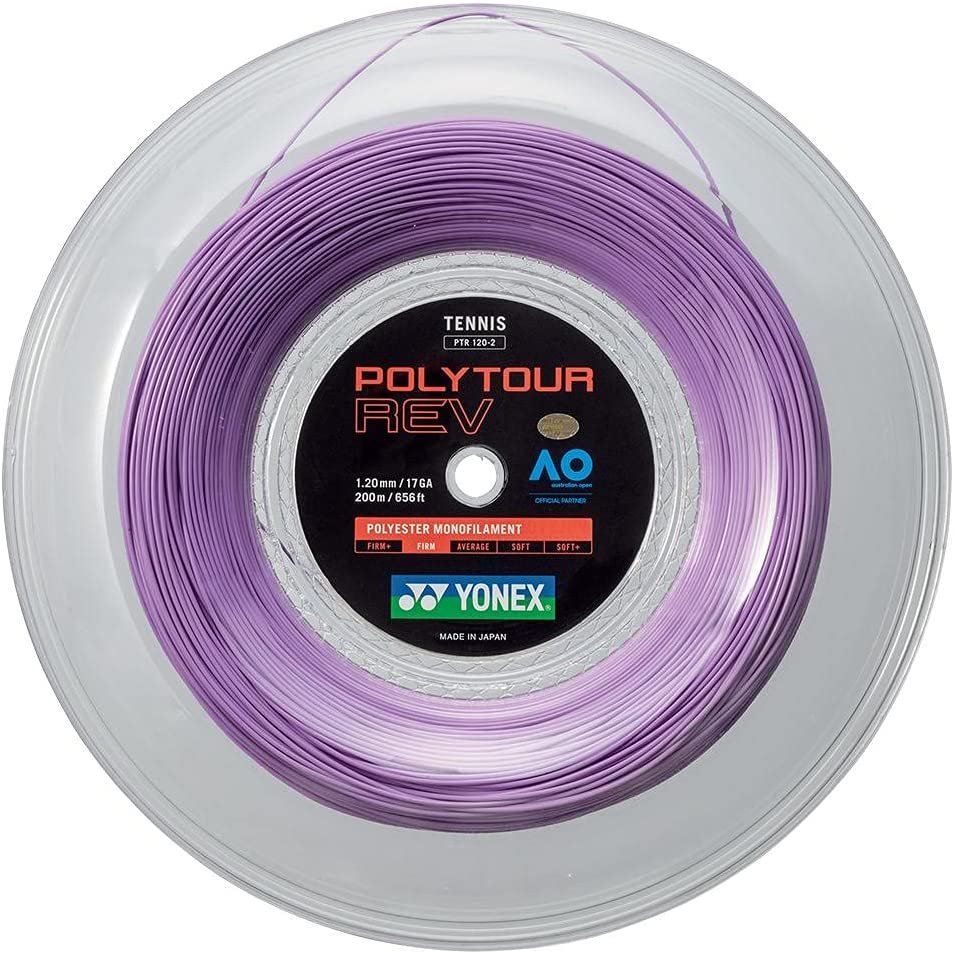 YONEX POLYTOUR REV Tennis String Reel Purple