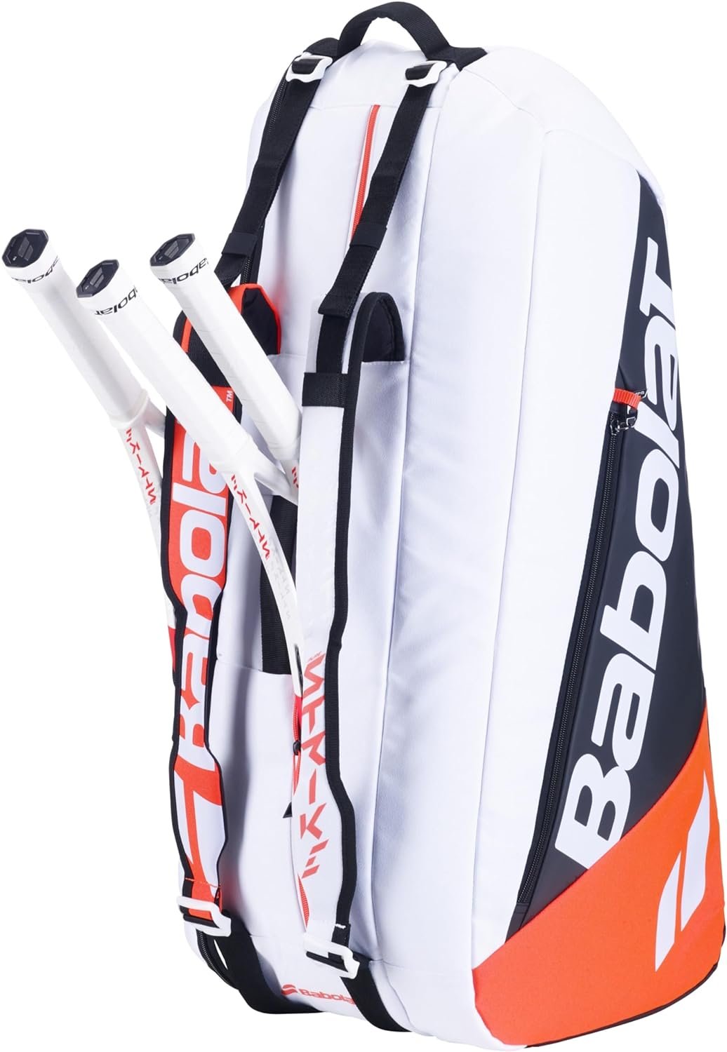 Babolat Pure Strike 4th Gen Racquet Holder x6 Tennis Bag (White/Red)