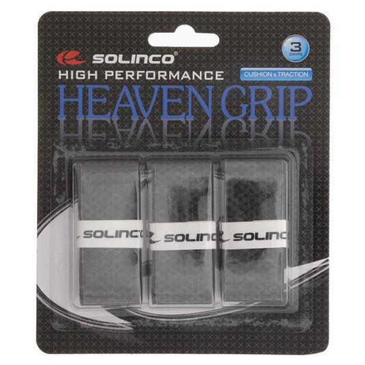 Solinco Heaven Tennis Overgrip Gray 3 Pack