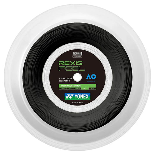 Yonex Rexis Feel 16L Tennis String Reel , Black
