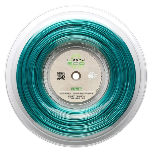 Luxilon Eco Power 125 Tennis String Reel Teal
