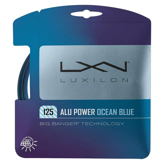 Luxilon ALU Power 125 Tennis String Ocean Blue
