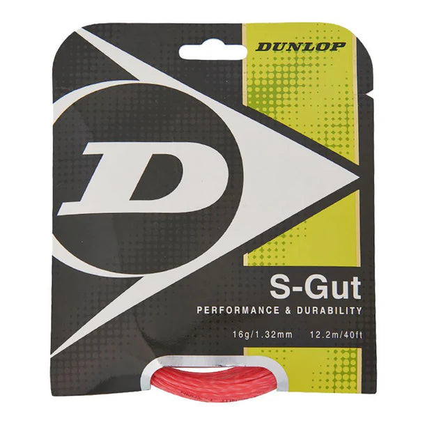 Dunlop S-Gut 16G Pink Tennis String