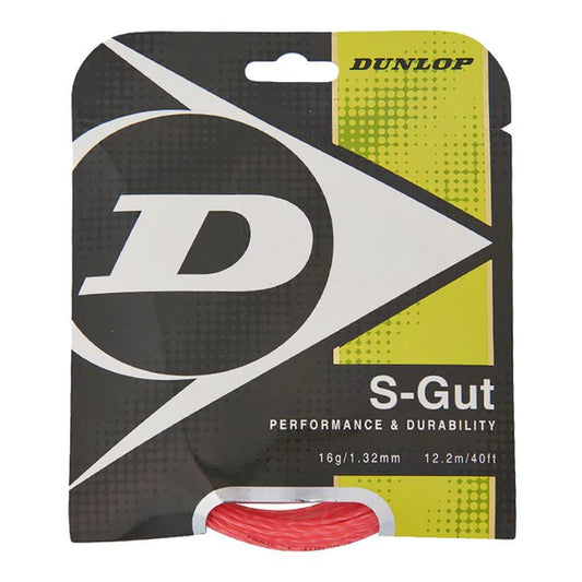 Dunlop S-Gut 16G Pink Tennis String