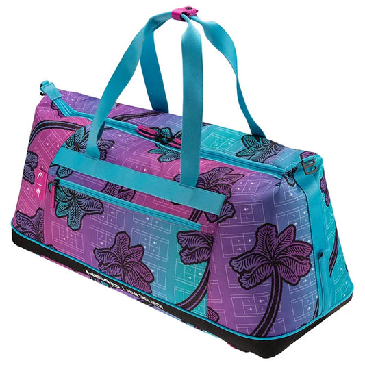 Head Palm Tree Crew Tour Tennis Duffle Bag L Purple and Blue