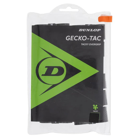 Dunlop Gecko-Tac Overgrip 12 Pack Black