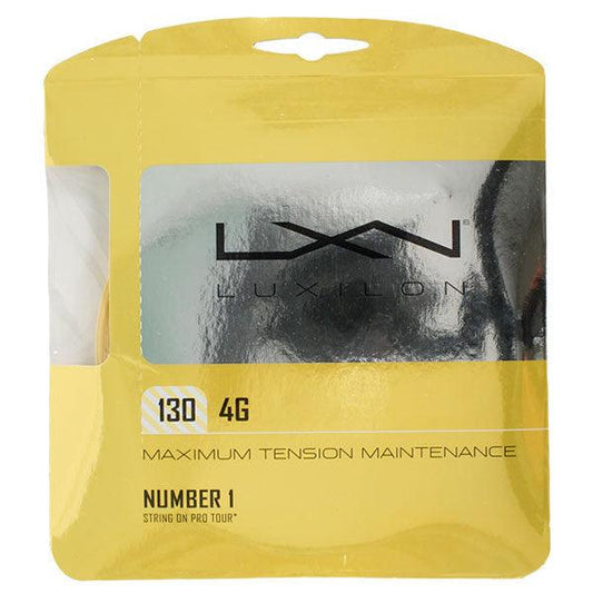 Luxilon  4G 130MM/16G Tennis String , Yellow