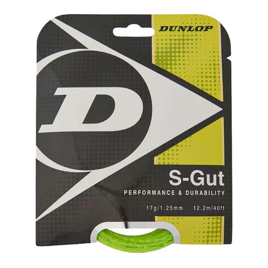 Dunlop S-Gut 17G Green Tennis String