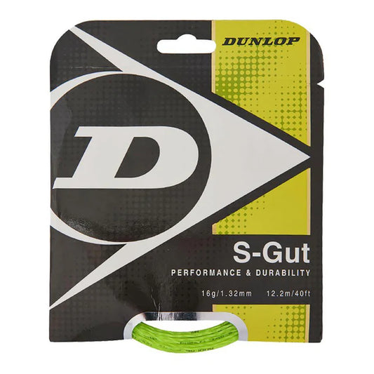 Dunlop S-Gut 16G Green Tennis String