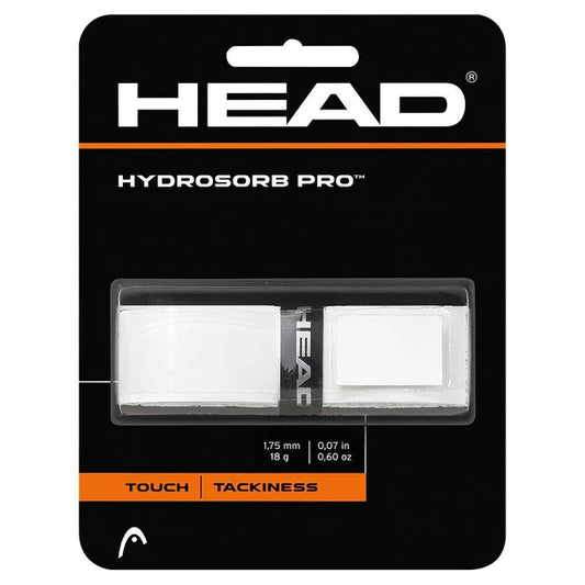 Head Hydrosorb Pro Tennis Replacement Grip White